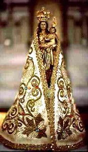 A statue of Our Lady of Nazare, Brazil